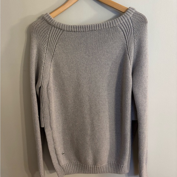 Lululemon grey knit sweater - Picture 2 of 4